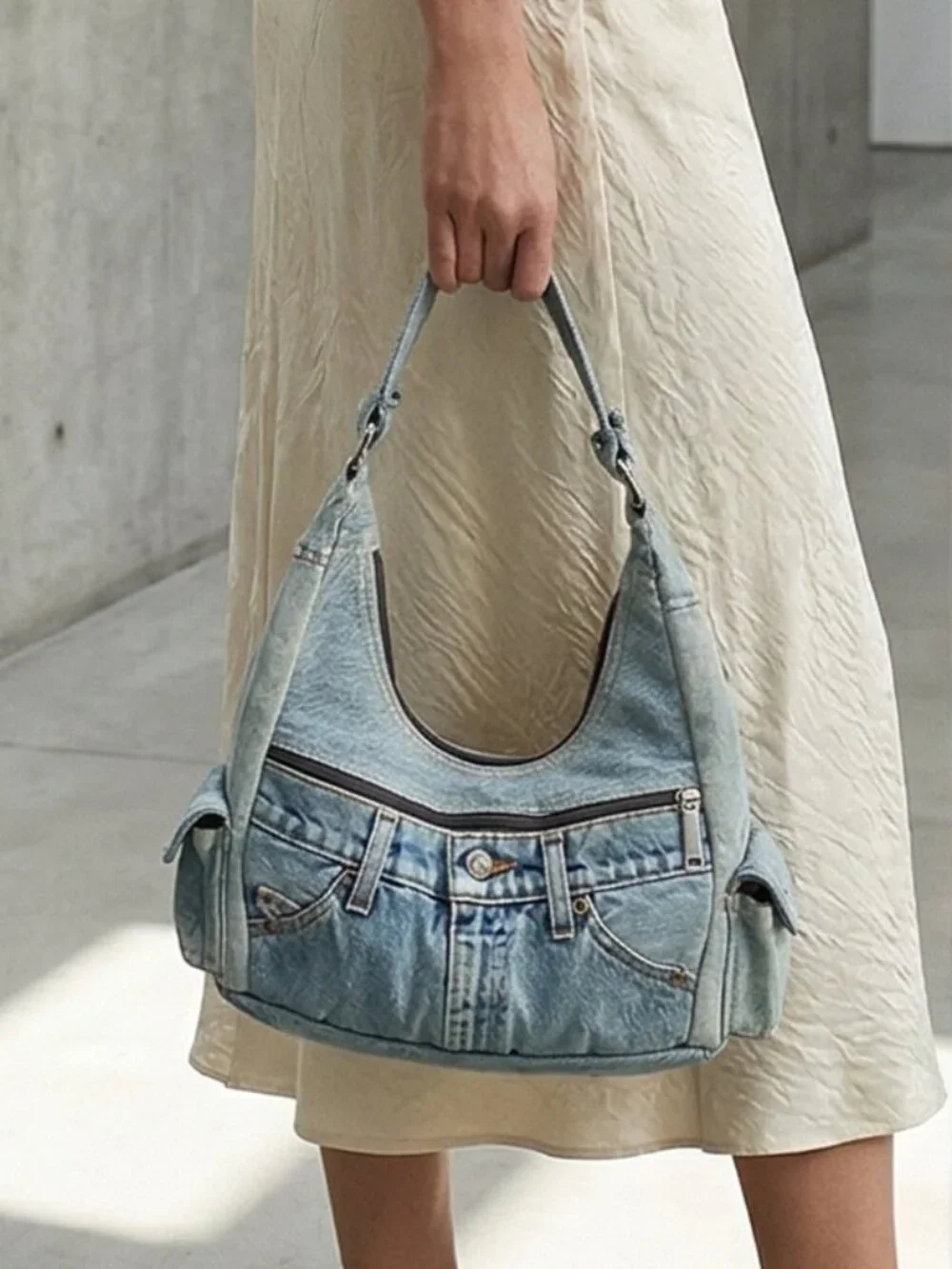 Vintage Levi Strauss & Co Denim Bag - Picture 8 of 9